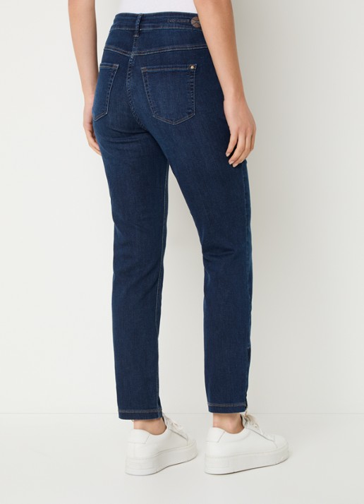 MAC Jeans Dream Chic high waist skinny jeans - achterkant donkerblauw