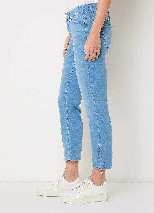 MAC Jeans Dream Chic high waist skinny jeans - detail 5 indigo