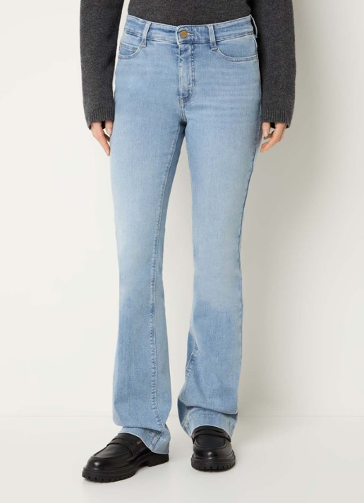 MAC Jeans Dream mid waist flared jeans met stretch