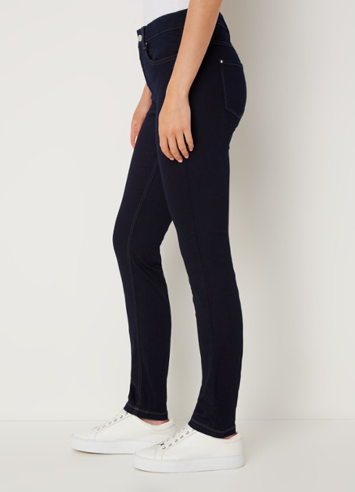 MAC Jeans Dream mid waist skinny jeans met stretch - detail 3 donkerblauw