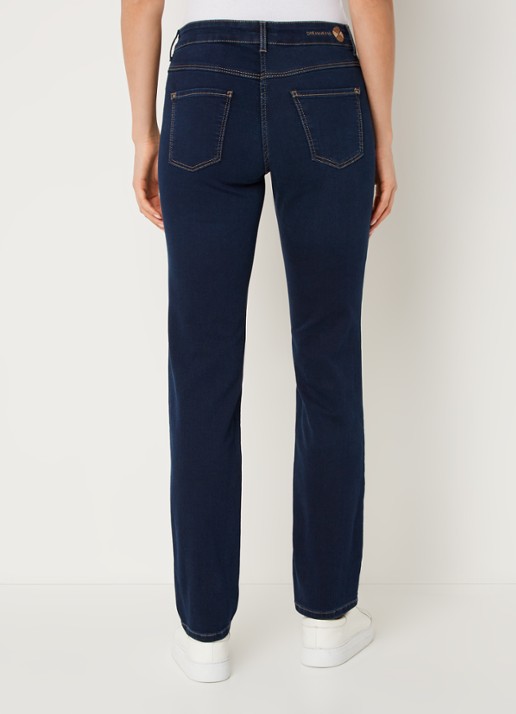 MAC Jeans Dream mid waist slim fit jeans met stretch  - achterkant 5 jeans