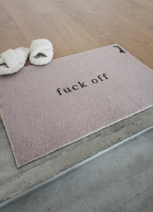 Mad About Mats Alicia universele mat 50 x 75 cm - voorkant 2 beige