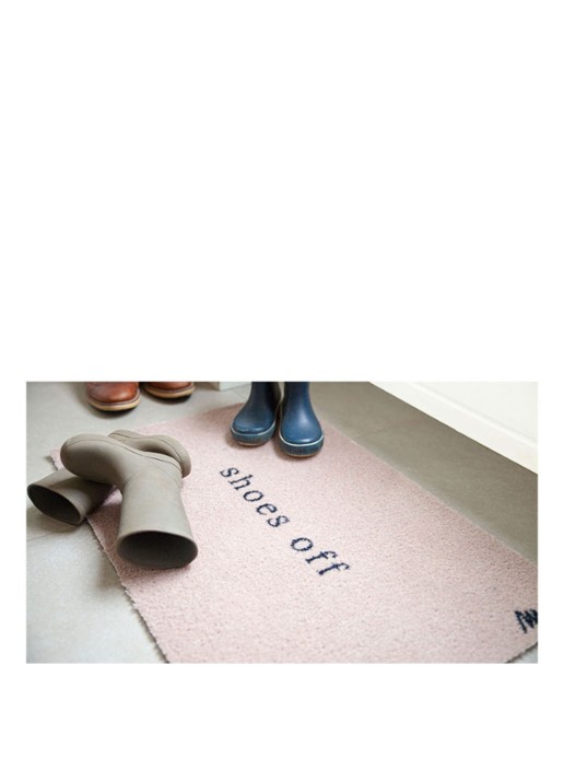 Mad About Mats Anouk deurmat 50 x 75 cm - voorkant 2 lichtroze