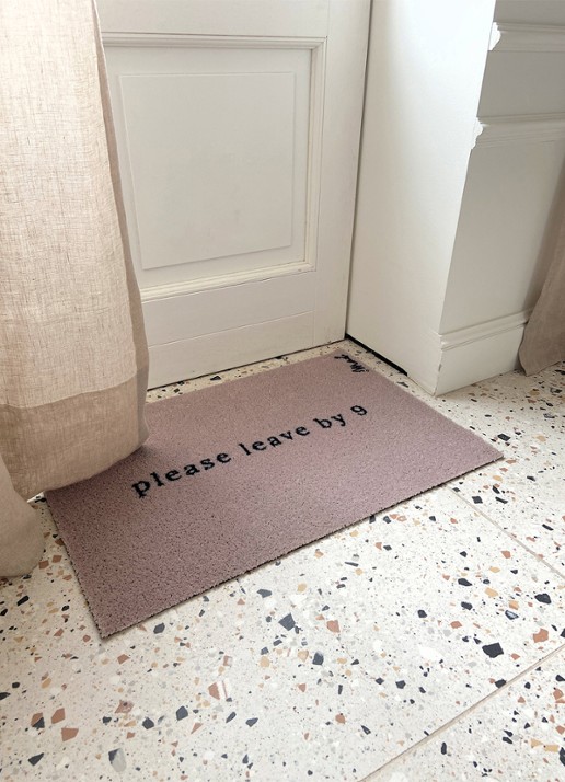 Mad About Mats Artur universele mat 50 x 75 cm - voorkant 2 beige
