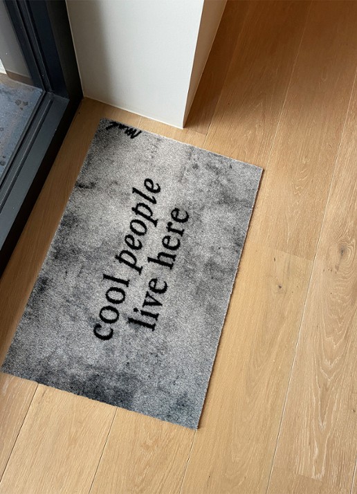 Mad About Mats Bettie universele mat 50 x 75 cm - detail 4 grijs