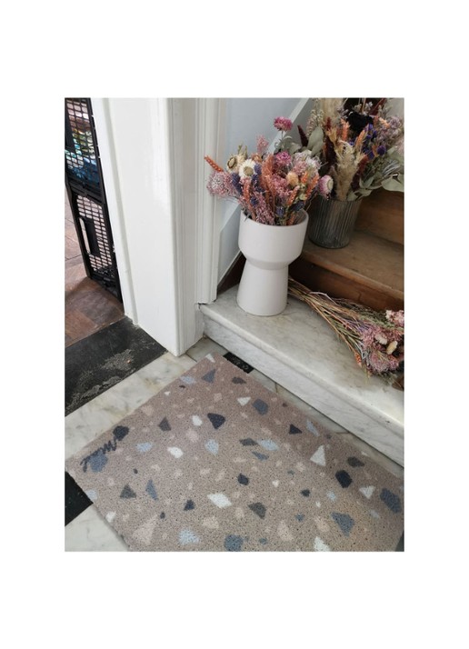 Mad About Mats Cain deurmat 50 x 75 cm - detail 4 roze