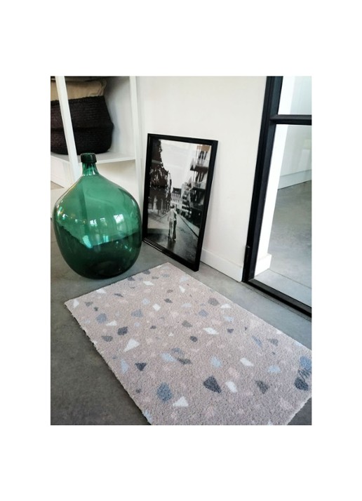 Mad About Mats Cain deurmat 50 x 75 cm - voorkant 2 roze