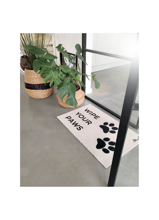 Mad About Mats Cas deurmat 50 x 75 cm - voorkant 2 wit
