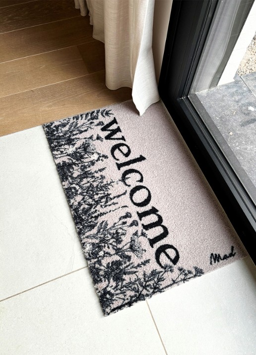 Mad About Mats Oona universele mat 50 x 75 cm - voorkant 2 beige