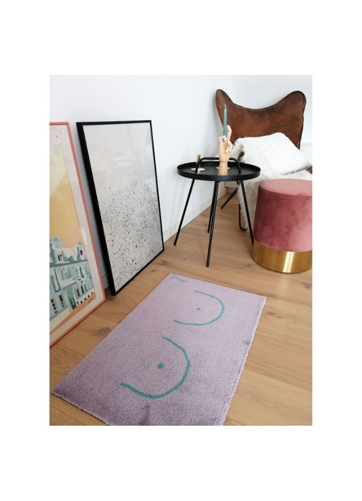 Mad About Mats Pola universele mat 50 x 75 cm - voorkant 2 roze