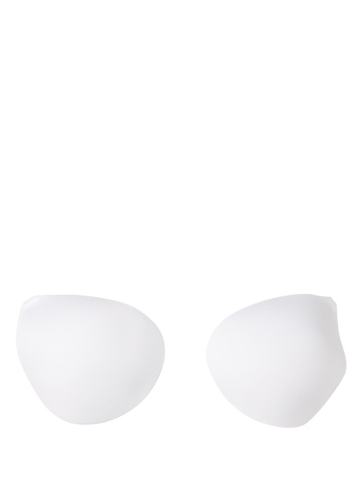MAGIC Bodyfashion Backless Beauty strapless plak bh push-up - voorkant 3 wit
