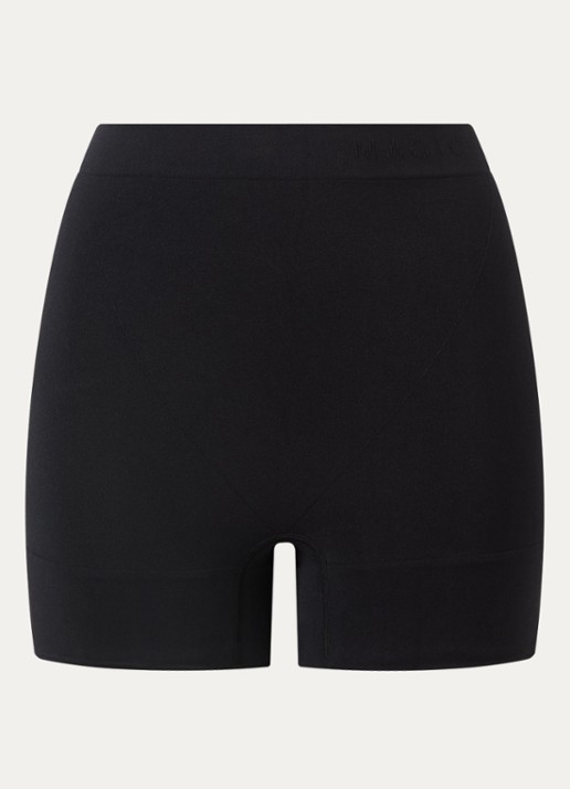 MAGIC Bodyfashion Booty Booster corrigerende short met uitneembare vulling - voorkant 4 zwart