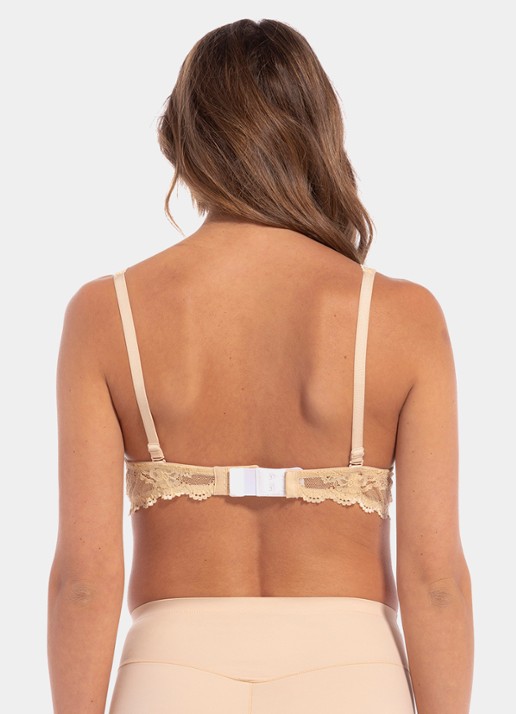 MAGIC Bodyfashion Bra Extender  - voorkant beige
