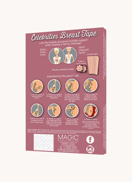 MAGIC Bodyfashion Celebrities Breast Tape - detail 3 beige