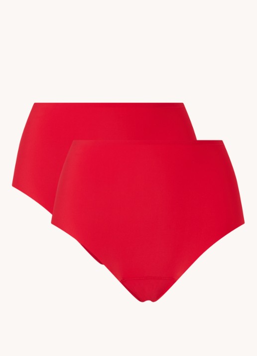 MAGIC Bodyfashion Dream naadloze slip in 2-pack - voorkant steenrood