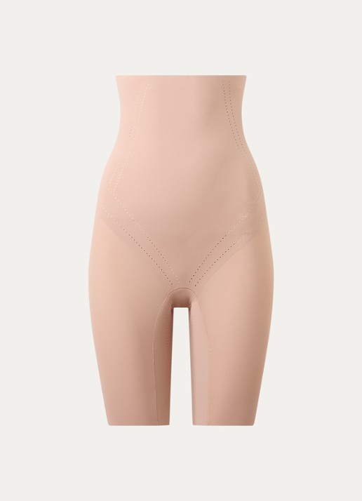 MAGIC Bodyfashion Dream Shaper high waisted corrigerende short - voorkant bruin