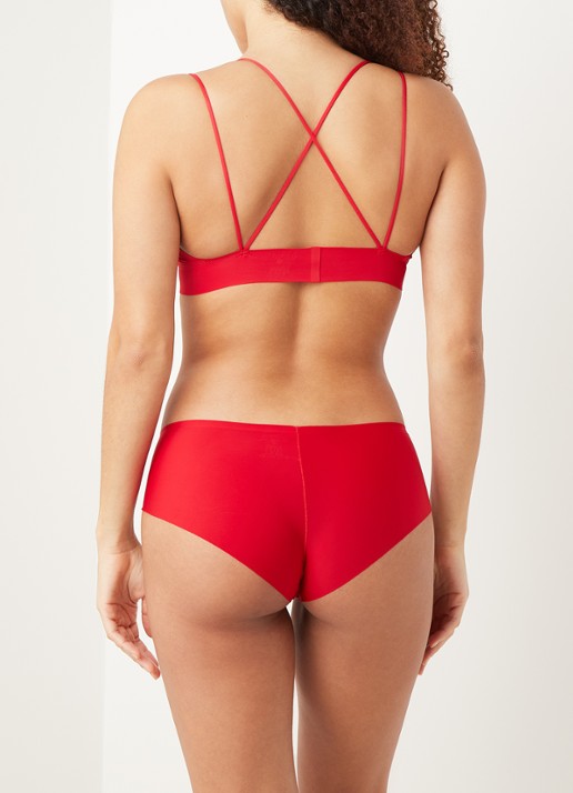 MAGIC Bodyfashion Dream voorgevormde bralette  - achterkant steenrood