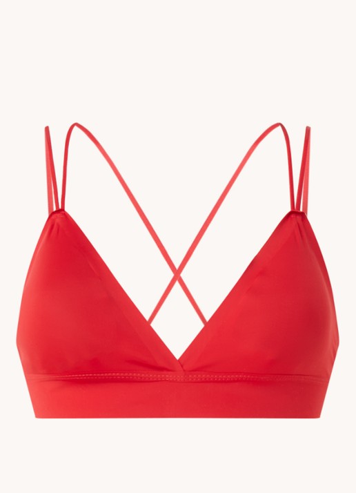 MAGIC Bodyfashion Dream voorgevormde bralette  - voorkant 2 steenrood