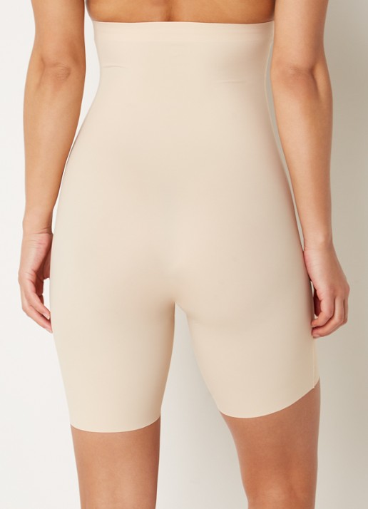 MAGIC Bodyfashion Maxi Sexy high waisted corrigerende short - achterkant beige