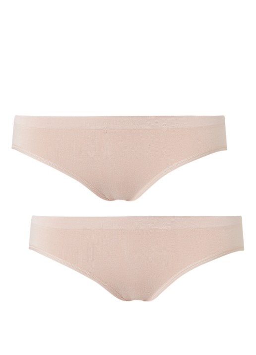 MAGIC Bodyfashion Slip van bamboe in 2-pack - voorkant oudroze