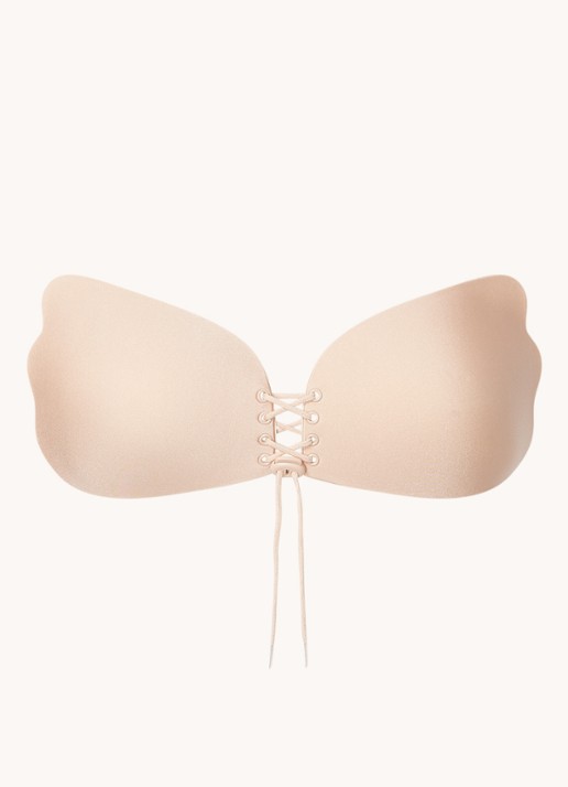 MAGIC Bodyfashion Va-va-voom plak bh push-up - voorkant 3 bruin