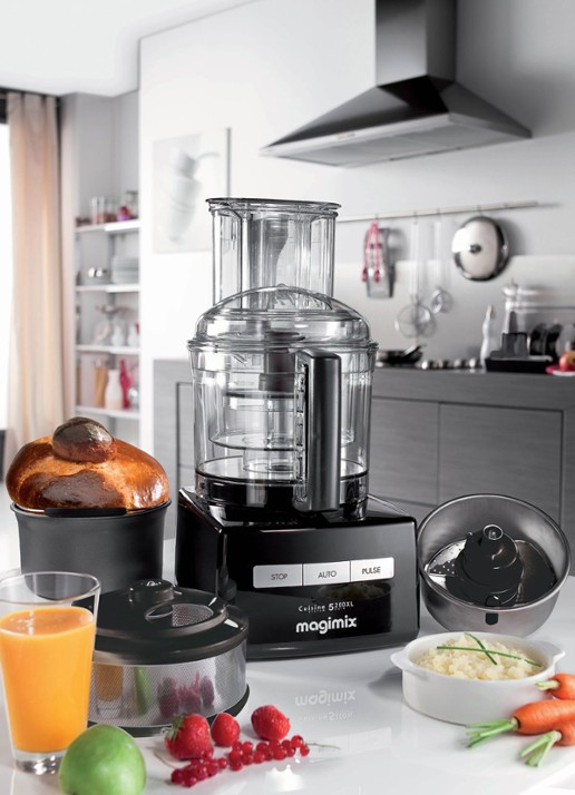 Magimix 5200 XL Premium keukenmachine 3,6 liter - voorkant 2 zwart