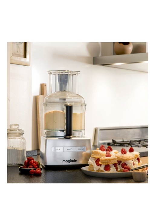 Magimix Cuisine System 5200 XL Premium keukemachine - voorkant 7 zilver