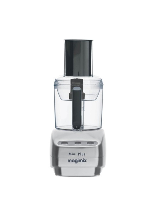 Magimix Mini Plus foodprocessor 1,7 liter - voorkant zilver