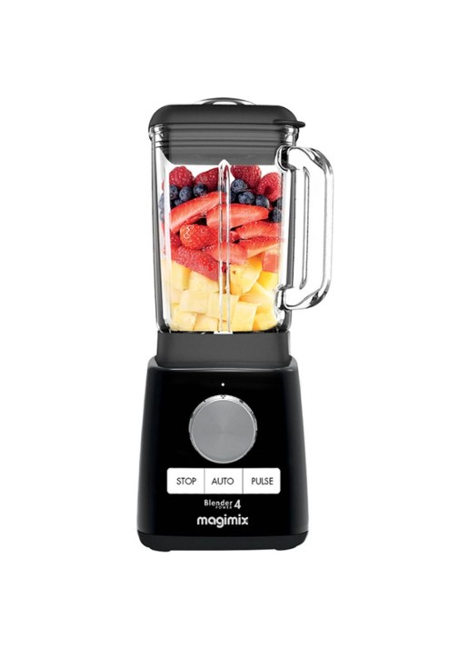 Magimix Power blender 1,8 liter - voorkant 2 zwart