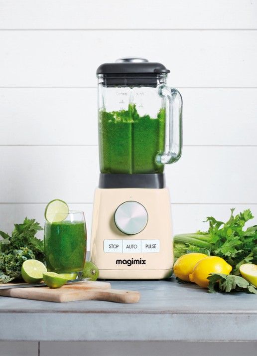 Magimix Power blender 1,8 liter - voorkant 2 creme