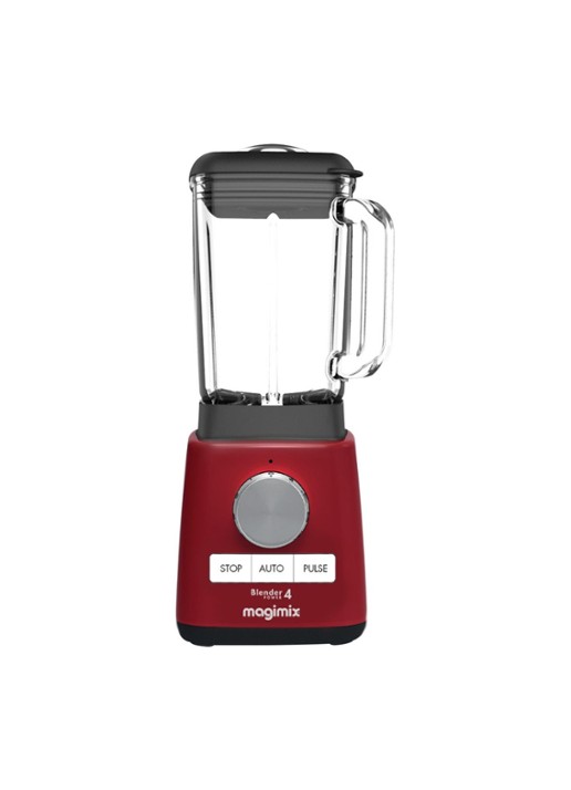 Magimix Power blender 1,8 liter - voorkant 6 steenrood