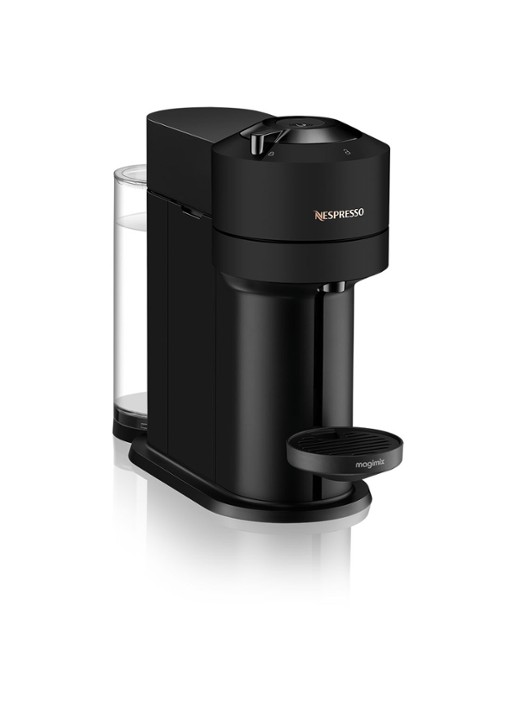 Magimix Vertuo Next Nespresso machine en Aeroccino melkschuimer 11719 - detail zwart