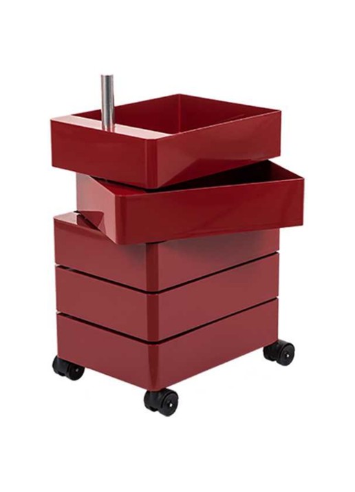 Magis 360° Container ladekast  - voorkant donkerrood
