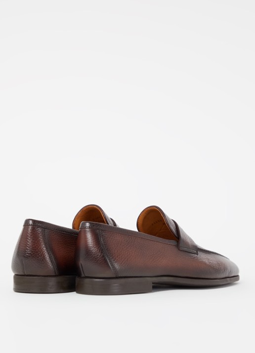 Magnanni Diezma II loafer van kalfsleer - detail 3 bruin