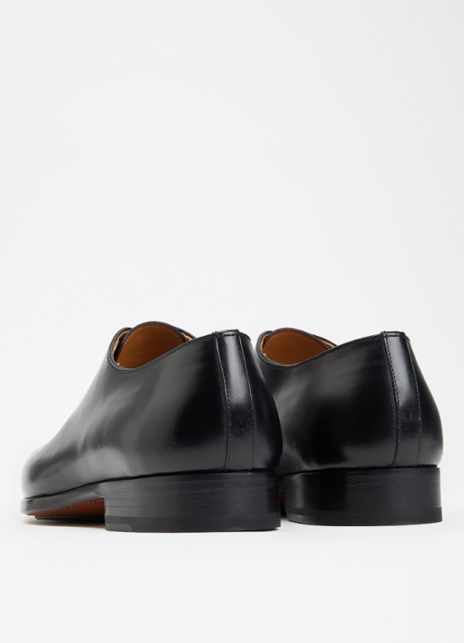 Magnanni Fleur II veterschoen van kalfsleer - achterkant 6 zwart