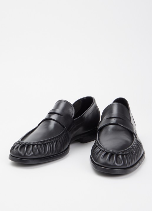 Magnanni Loafer van leer  - detail 3 zwart