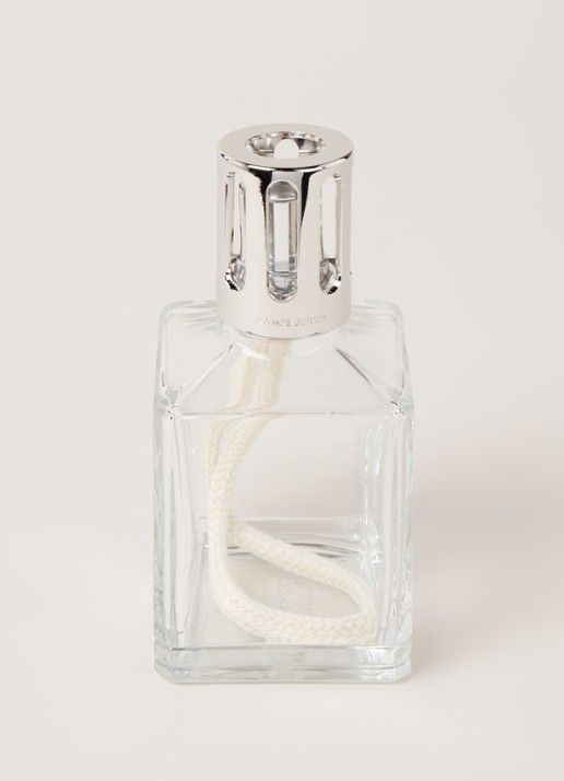 Maison Berger Essentielle Carrée geurbrander met navullingen 2 x 250 ml in giftset - voorkant 2 transparant