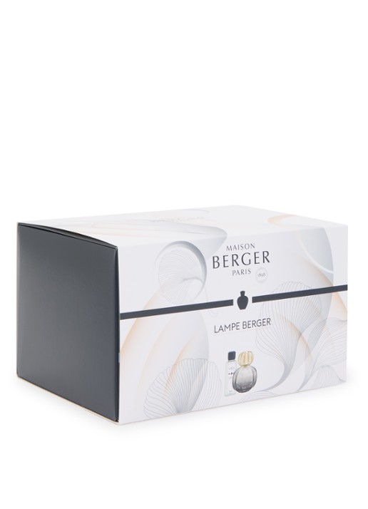 Maison Berger Lampe Berger Corali Grise cadeauset met Velours d'Orient navulling 250 ml