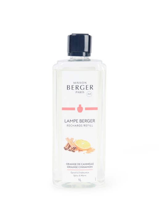 Maison Berger Lampe Berger Orange de Cannelle navulling 1 liter