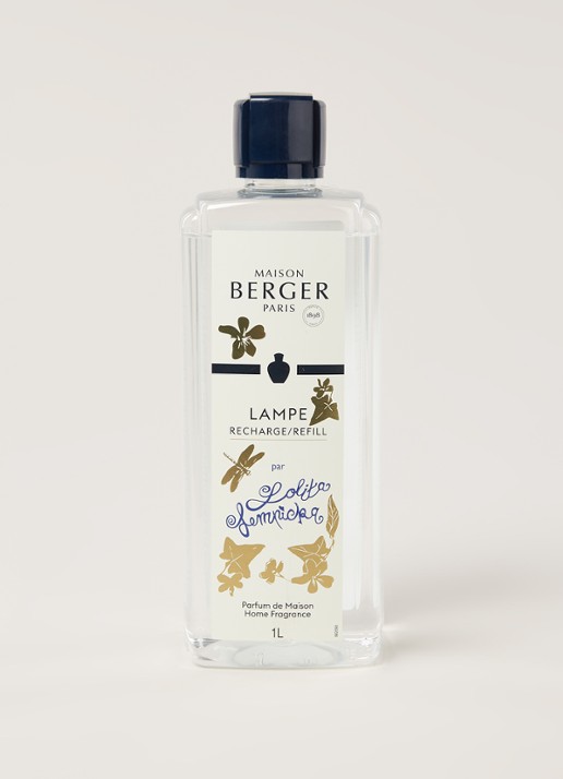Maison Berger Lolita Lempicka huisparfum navulling 1 liter - voorkant 2 transparant