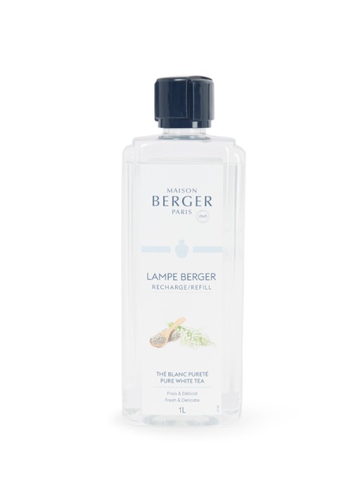 Maison Berger Pure White Tea navulling voor geurbrander