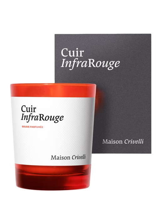 Maison Crivelli Cuir Infrarouge Scented Candle - geurkaars - voorkant 3 undefined
