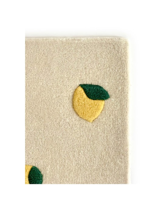 Maison Deux Lemons S vloerkleed 80 x 120 cm - detail 3 creme