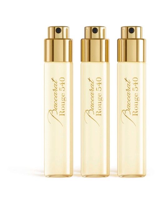 Maison Francis Kurkdjian Baccarat Rouge 540 Eau de Parfum - navulling set van 3 - voorkant 3 undefined