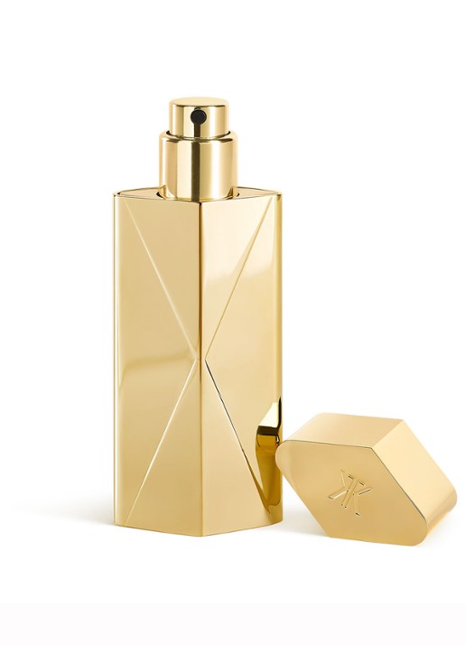 Maison Francis Kurkdjian Globe Trotter Gold Edition travel spray case - parfumverstuiver