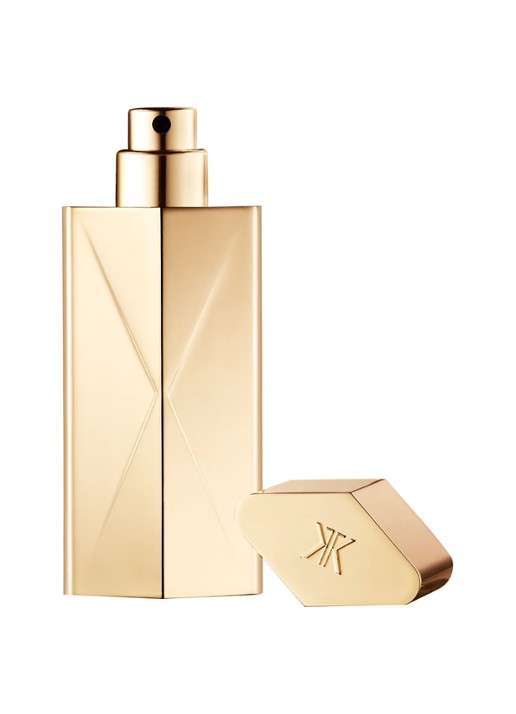 Maison Francis Kurkdjian Globe Trotter Gold Edition travel spray case - parfumverstuiver