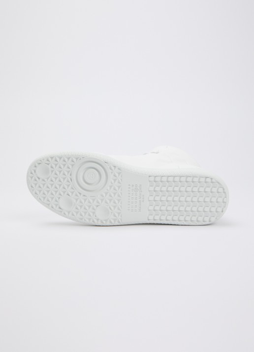 Maison Margiela Future sneaker van kalfsleer - detail 3 wit