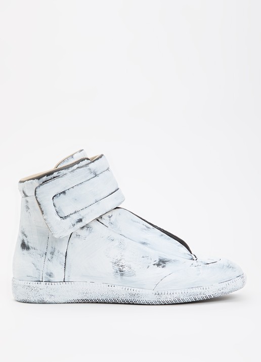 Maison Margiela Paint Future sneaker van kalfsleer