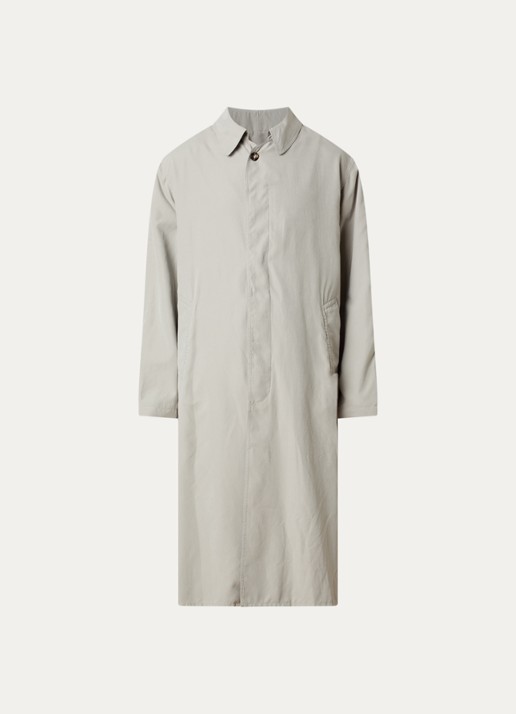 Maison Margiela Peach mantel met steekzakken - voorkant 4 zand