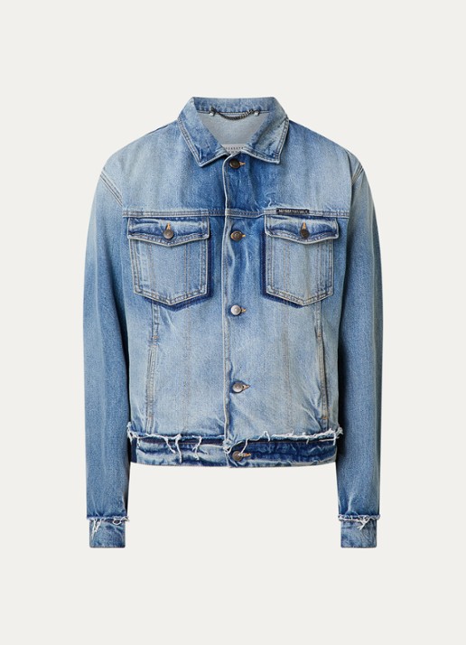 Maison Margiela Spijkerjas met verwassen afwerking